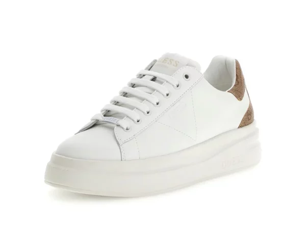 Sneaker GUESS FLJELB FAL12 colore white beige