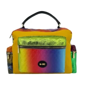 Borsa a mano M*Brc Birba C207 colore nero multi